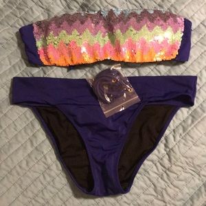 VS Sequin bikini set